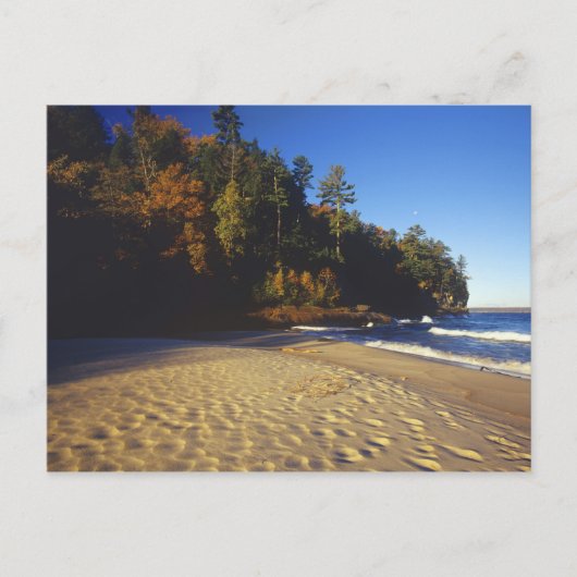 Miners Beach bij Pictured Rocks National Briefkaart (Voorkant)