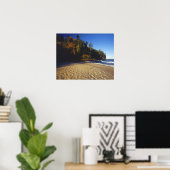 Miners Beach in Pictured Rocks National Poster (Thuiskantoor)