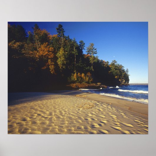 Miners Beach in Pictured Rocks National Poster (Voorkant)
