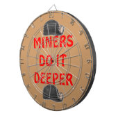 MINERS DOEN HET DEEPER DARTBORD (Voorkant Rechts)