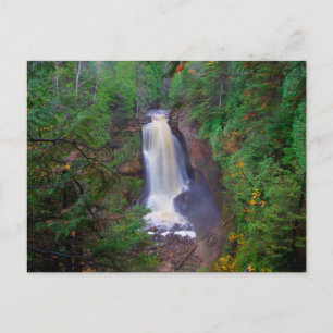 Miner's Herfsten, Afgebeeld Rocks Nat'l Lakeshore, Briefkaart