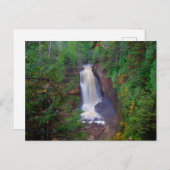 Miner's Herfsten, Afgebeeld Rocks Nat'l Lakeshore, Briefkaart (Voorkant / Achterkant)