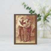 Miners in liefde briefkaart (Staand voorkant)