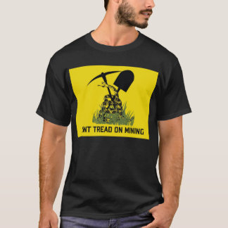 Miners Vlag Zwart T-shirt