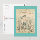 Miners zeep gebruiken briefkaart (Voorkant / Achterkant)