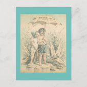 Miners zeep gebruiken briefkaart (Voorkant)