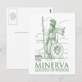 Minerva Briefkaart (Voorkant / Achterkant)