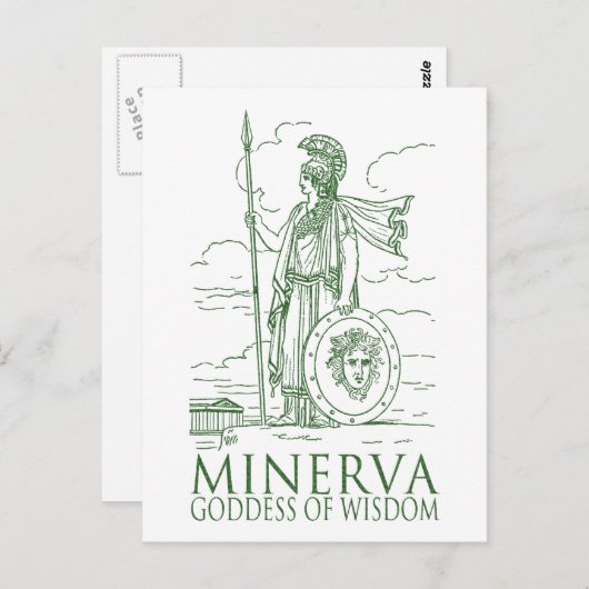 Minerva Briefkaart (Voorkant / Achterkant)