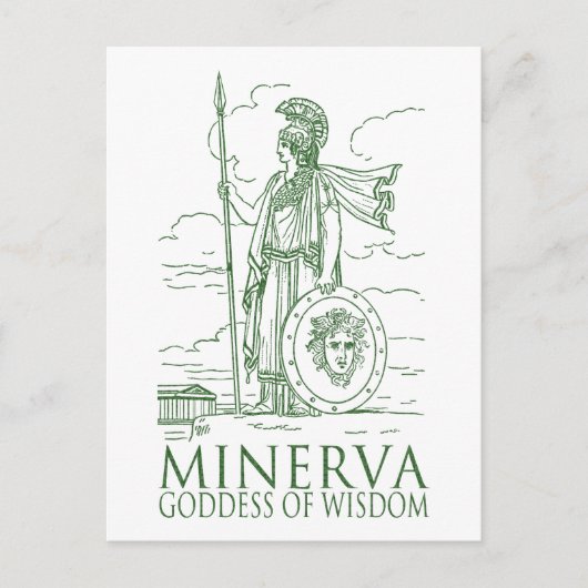 Minerva Briefkaart (Voorkant)