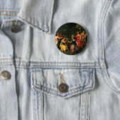 Minerva en de muizen ronde button 5,7 cm (In situ)