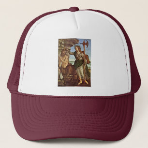 Minerva en het centrum van Botticelli Sandro Trucker Pet