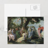 Minerva met Muses Briefkaart (Voorkant / Achterkant)