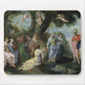 Minerva met Muses Muismat (Voorkant)