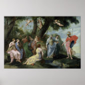 Minerva met Muses Poster (Voorkant)
