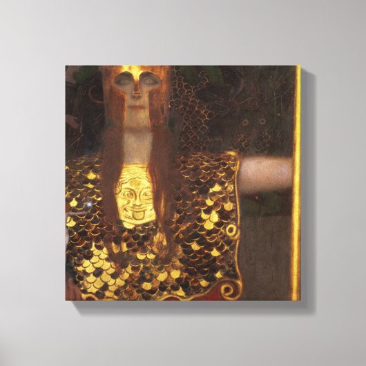 Minerva of Pallas Athena Canvas Afdruk (Voorkant)