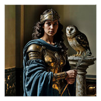 Minerva’s stille wake – Romeinse godin