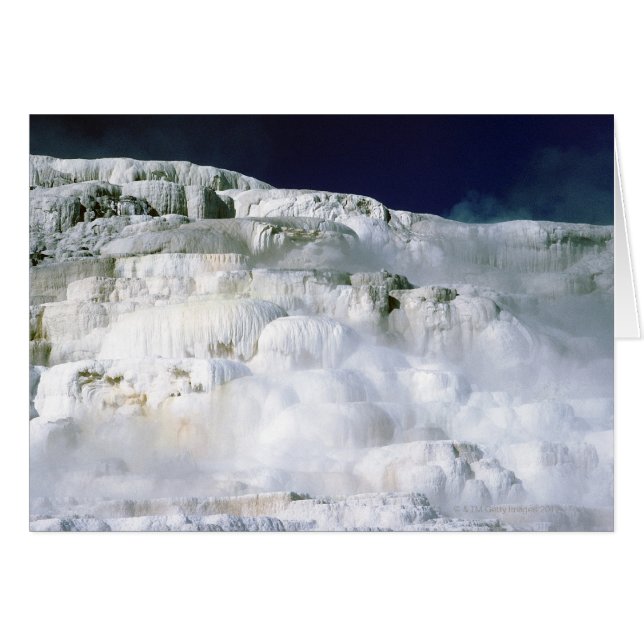 Minerva Terrace in Yellowstone National Park (Voorkant Horizontaal)