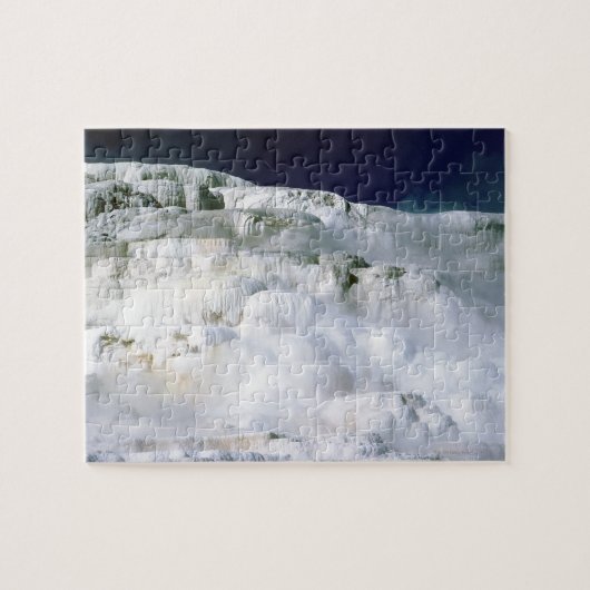 Minerva Terrace in Yellowstone National Park Legpuzzel (Horizontaal)