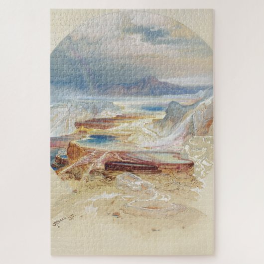 Minerva Terrace, Moran, 1872 Legpuzzel (Verticaal)