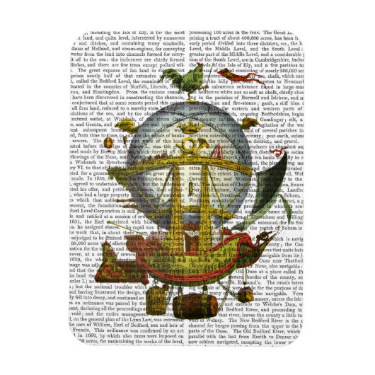 Minerve Hot Air-ballon Magneet (Verticaal)