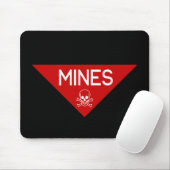 MINES SIGN | SIGNAGE | SYMBOOL MUISMAT (Met muis)