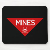 MINES SIGN | SIGNAGE | SYMBOOL MUISMAT (Voorkant)