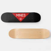 MINES SIGN | SIGNAGE | SYMBOOL PERSOONLIJK SKATEBOARD (Horizontaal)