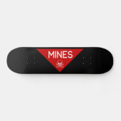 MINES SIGN | SIGNAGE | SYMBOOL PERSOONLIJK SKATEBOARD (Horizontaal)