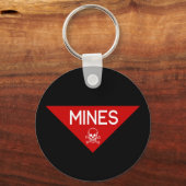 MINES SIGN | SIGNAGE | SYMBOOL SLEUTELHANGER (Voorkant)