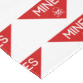 MINES SIGN | SIGNAGE | SYMBOOL TAFELKLEED (Gekanteld)