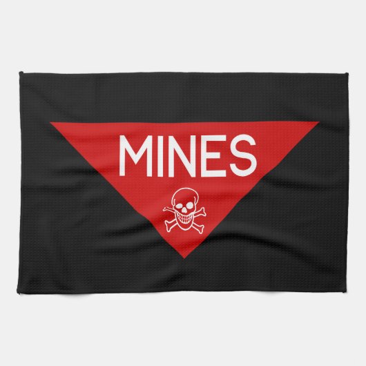 MINES SIGN | SIGNAGE | SYMBOOL THEEDOEK (Horizontaal)