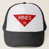 MINES SIGN | SIGNAGE | SYMBOOL TRUCKER PET (Voorkant)
