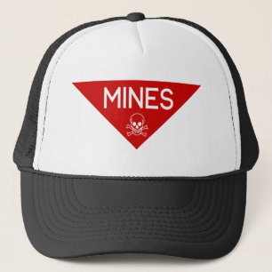 MINES SIGN   SIGNAGE   SYMBOOL TRUCKER PET