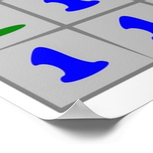 Minesweeper Windows XP Retro Game Poster (Hoek)