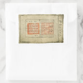 Ming Dynasty Money Sticker - 16e eeuw (Tas)