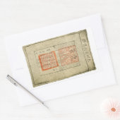 Ming Dynasty Money Sticker - 16e eeuw (Envelop)