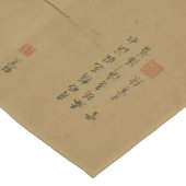 Ming Dynasty Plum Blossoms & Birds beroemd gemaakt Lange Tafelloper (Hoek)