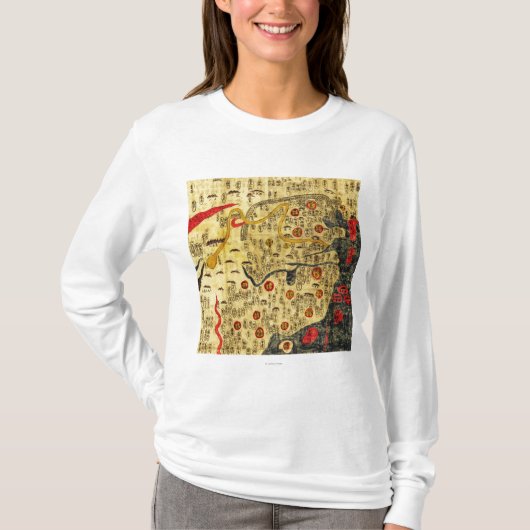 Ming Empire, ChinaPanoramic MapChina T-shirt (Voorkant)