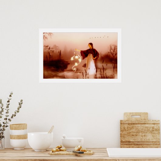 ming-na poster (Keuken)