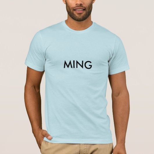 MING T-SHIRT (Voorkant)