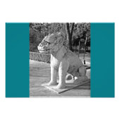 Ming Tombs Dragon B&W Foto Afdruk (Voorkant)