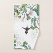 Mingbird Birds Morning Glory Flowers Towels Bad Handdoek (Handdoek)