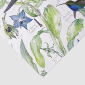 Mingbird Birds Starflower Flowers Tissue Paper Tissuepapier (Detail)
