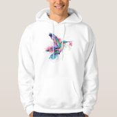 Mingbird Ribbon Breast Cancer Bewustheid Hoodie (Voorkant)