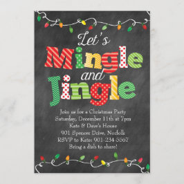 Mingle & Jingle Kerstverlichting Kaart