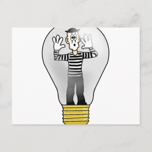 Minglicht Briefkaart (Voorkant)