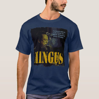 Mingus Jazz Wisdom Bassist Musician Premium T-shirt