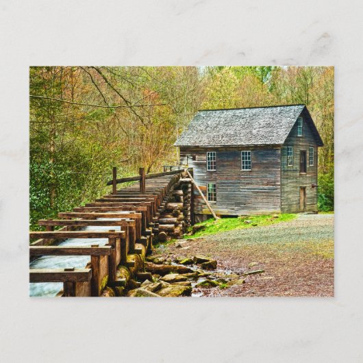 Mingus Mill, Great Smoky Mountains Briefkaart (Voorkant)