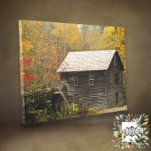 Mingus Mill Smoky Mountains Canvas Afdruk