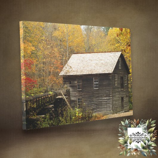 Mingus Mill Smoky Mountains Canvas Afdruk